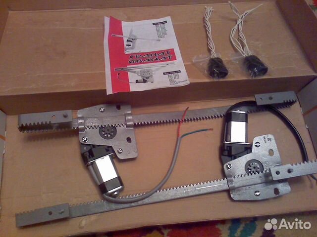 Реечные стеклоподъемник ваз гранта калина