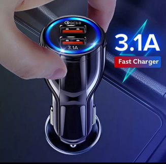 Автомобильная зарядка USB в прикуриватель