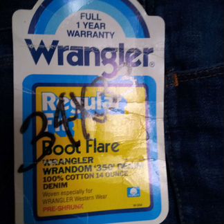 Wrangler 945 из 70-х made in USA