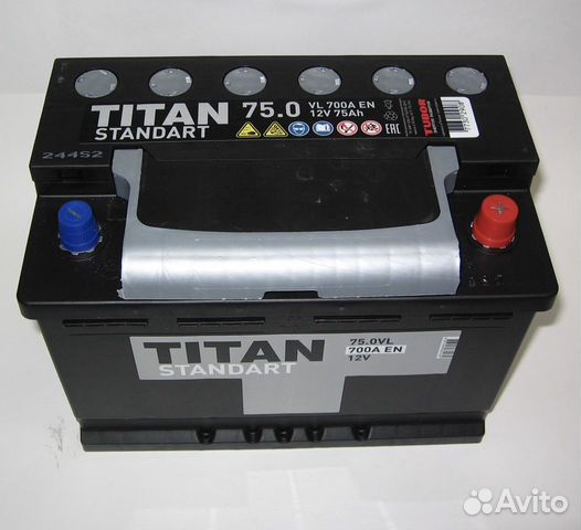 Аккумулятор titan euro silver 85 ah 12v пуск ток 800 а обратная полярность газель next