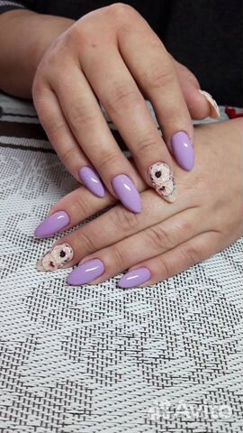 Наращивание ногтей на дому