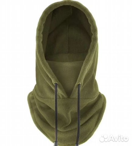 Шапка балаклава капюшон плюшевая, зимняя