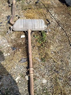 Глушитель на фольксваген пассат б5 б5+ 1,8т