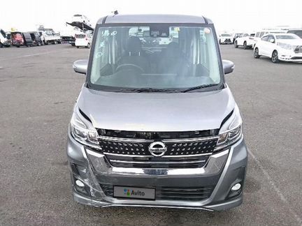 Nissan Dayz Roox 0.7 CVT, 2018, битый, 45 000 км