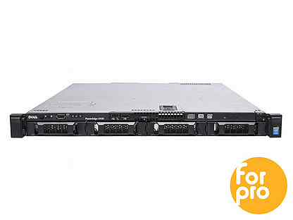 Сервер dell R430 4LFF+2LP 2xE5-2690v4 176GB, H730