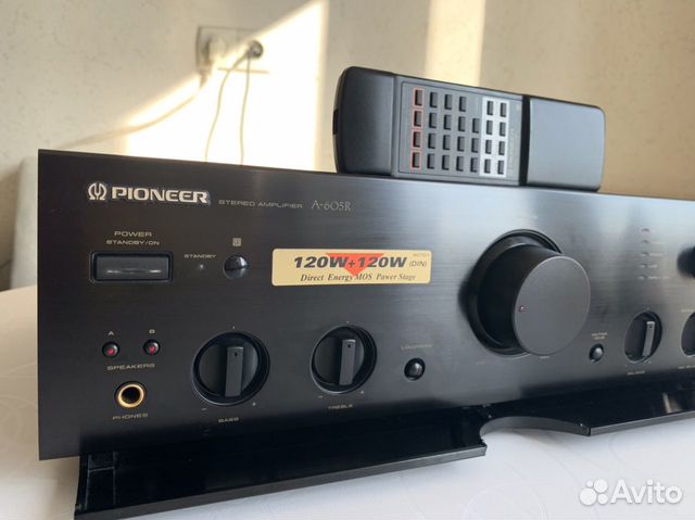 Усилитель Pioneer A-605R (Япония, 1996)