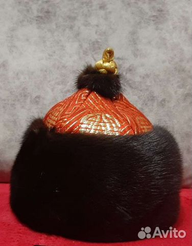 Шапка норковая зимняя национальная