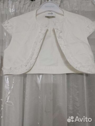 Болеро на девочку 7-8 лет, блузка на девочку