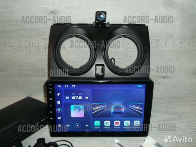 Магнитола 2DIN Nissan Qashqai j10 Android +камера