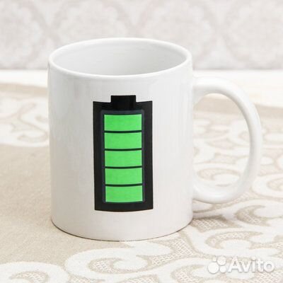 Кружка-хамелеон Доляна «Заряд энергии», 350 мл, цв