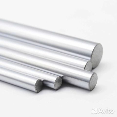 Цилиндрические направляющие полированные валы чпу