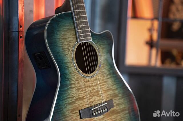 Электроакустическая гитара Cort + Аксессуары