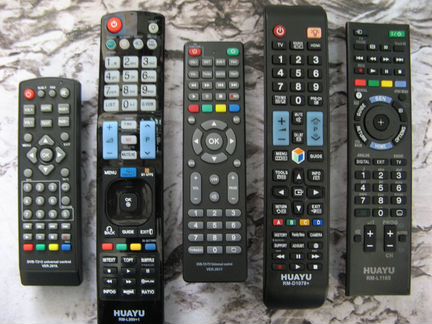 Пульты для приставок цифрового TV, телевизоров