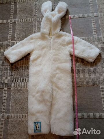 Новогодний костюм зайчик детский