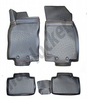 Коврики с бортиками в салон для Nissan X-Trail T32