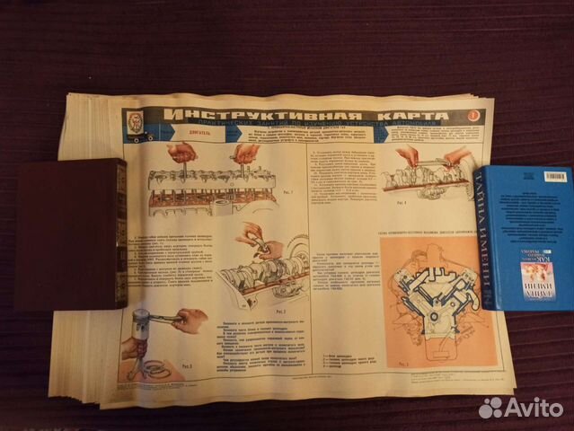 Серия плакатов по устройству автомобиля Газ-Зил