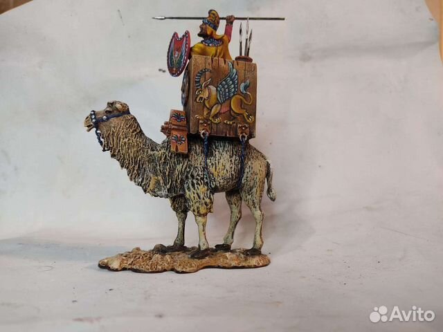 Оловянная фигурка. Боевой верблюд
