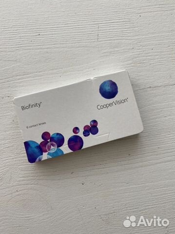 Линзы контактные biofinity -3.00
