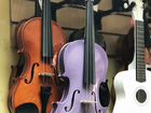 Скрипка antonio lavazza VL-20 PR 4/4 фиолетовая объявление продам
