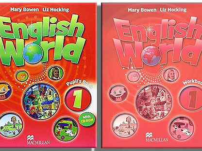 English world 1 комплект(PB,WB,CD) новые в пленке