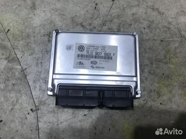 7L0907553F Блок управления пневмоподвески Tuareg 1