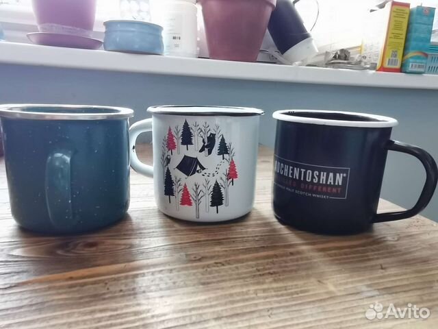 Кружка железная купить в Москве | Хобби и отдых | Авито