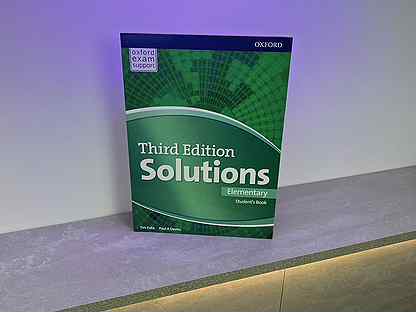 Solutions Elementary 3 издание