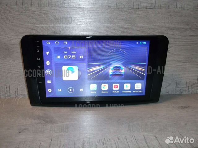 Магнитола 2DIN Mercedes Benz ML Android