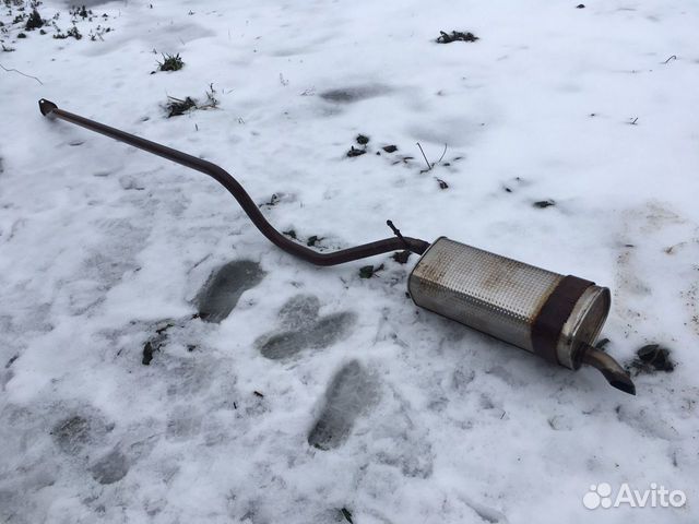 Глушитель Пежо 207-toyota vista