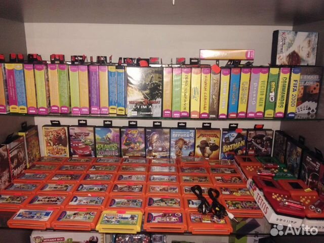 Картриджи sega.dendi.Новые