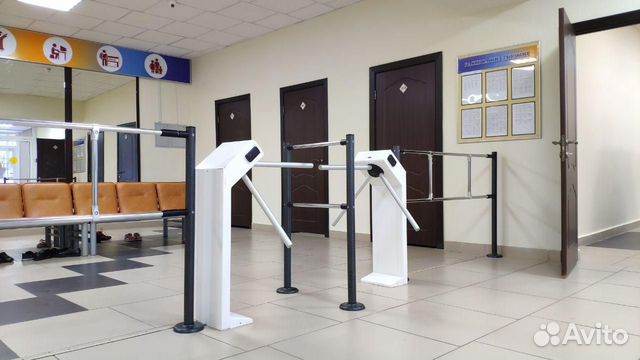 Установка скуд турникет, электромагнитный замок