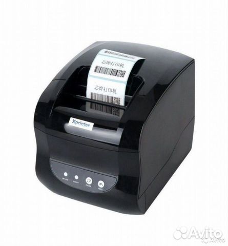 Принтер для печати этикеток xprinter xp 365В+рулон