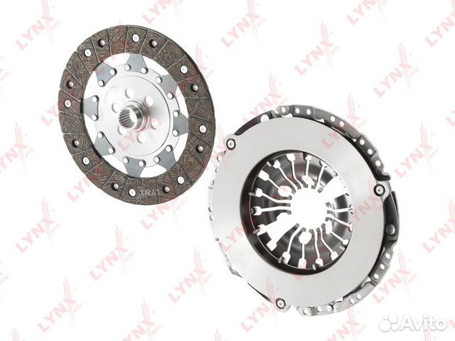 Комплект сцепления без выжимного (d 230 mm) renaul