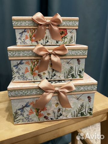 Набор коробок подарочных
