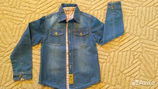 Джинсовая рубашка