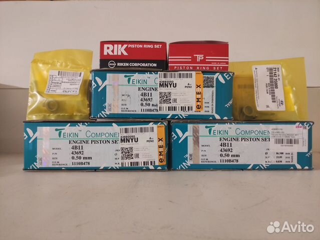 Ремонтные поршни с кольцами 050 G4KD