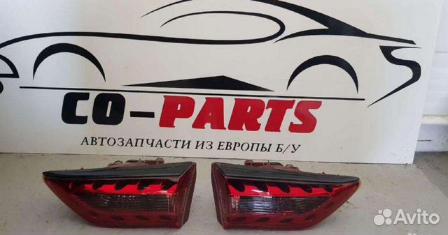 Задние стопы в крышку багажника Инфинити QX70 S51