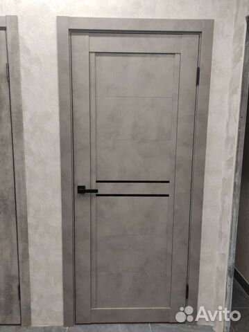 Дверь межкомнатная бетон 18
