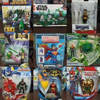 Фигурки Mattel DC, набор Lego 6862, 40362, DC Coll