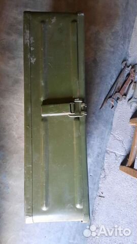 Ящик металлический военный