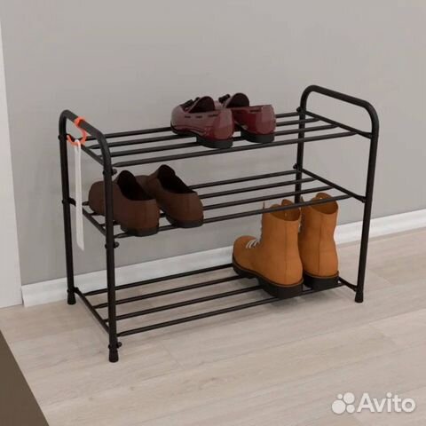 Обувница 3-х полосная 60