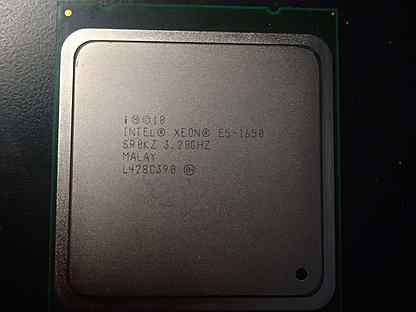 Процессор intel xeon E5-1650 3.2ghz