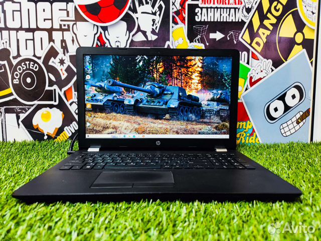 Шустрый игровой ноутбук HP A9/6Gb/r5m330/ssd