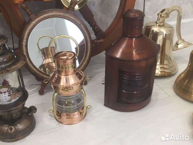 Штурвал Лампа Кораллы Рында Якорь Клаксон и др