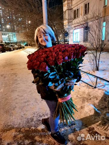 Доставка 51 розы