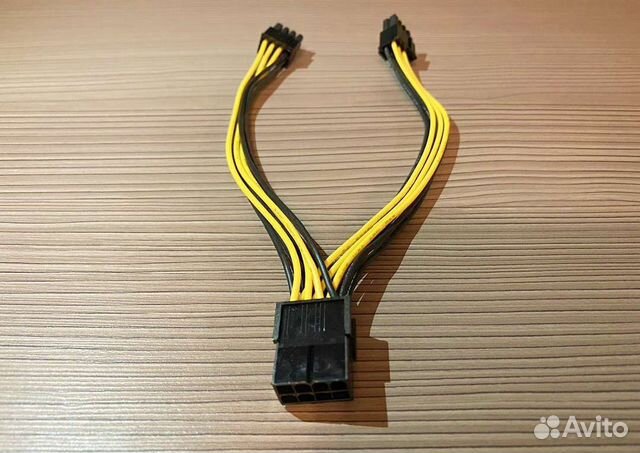 Переходник питания 8 pin на 2x8 (6+2) pin