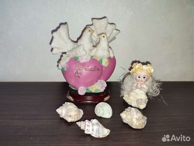 Ваза ракушки, Ангел голуби сердце