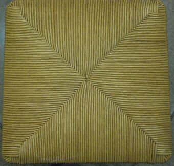 Сиденье квадратное (солома, морская трава)