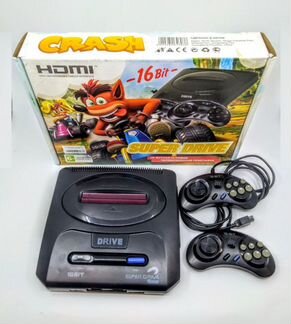 Игровая приставка к тв Sega (Сега) Super Drive Cra
