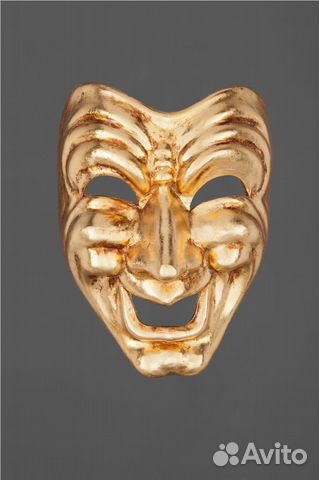 201785 Маска La gioia 424 Tragicomica f/oro